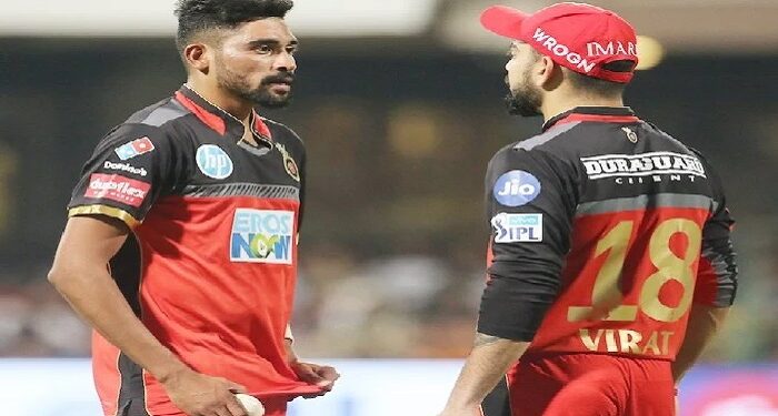Indian fast bowler Mohammad Siraj attributed his success to Virat