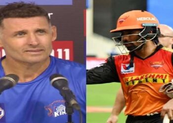 CSK coach Michael Hussey emerges from Corona, Saha reports positive