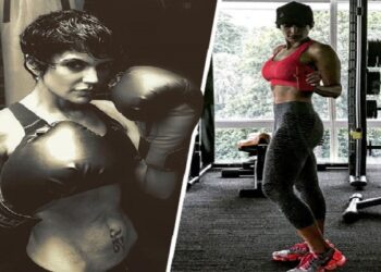 Seeing Mandira Bedi doing workouts like this, fans increased oxygen level