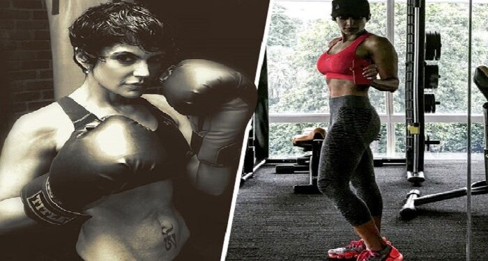 Seeing Mandira Bedi doing workouts like this, fans increased oxygen level