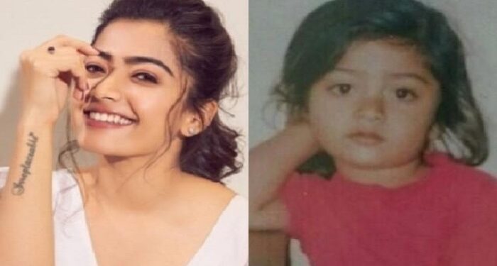 Rashmika Mandana shared her childhood photo, fans said cute