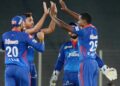 Delhi thrashed Punjab by 7 wickets, once again at top of the points table