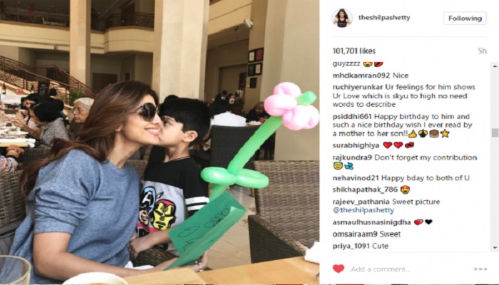 Shilpa Shetty and Raj Kundra fulfill their unfulfilled wishes on son's birthday