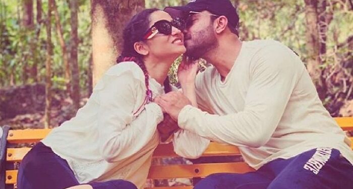 Ankita Lokhande is seen enjoying with boyfriend Vicky Jain