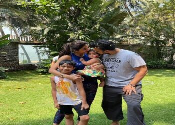 Shilpa Shetty shared son-daughter love video, fans watched the video ...