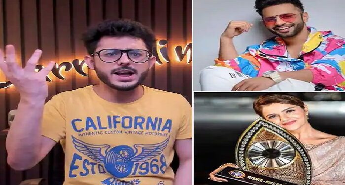 YouTuber Carry Minati fiercely insults Bigg Boss contestant, fans said ...