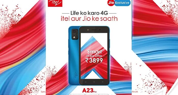 Itel launches cheapest 4G smartphone for Jio users