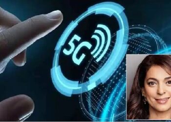 Juhi Chawla arrives at Delhi High Court to stop 5G network