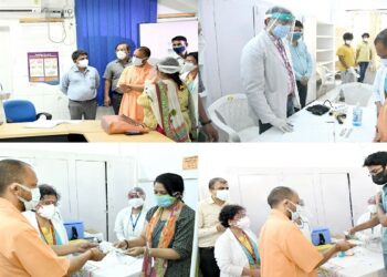 corona vaccination in lucknow
