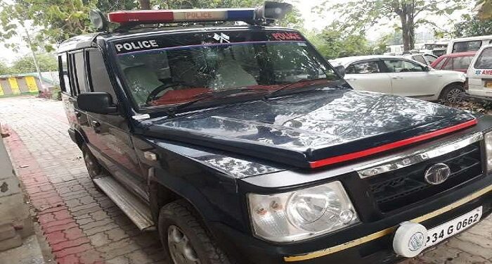 attacked on police team