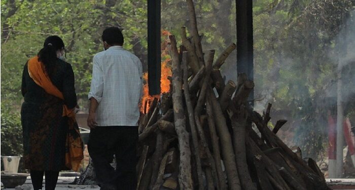 funeral of dead bodies