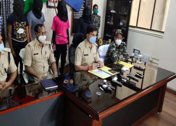 Five militants arrested