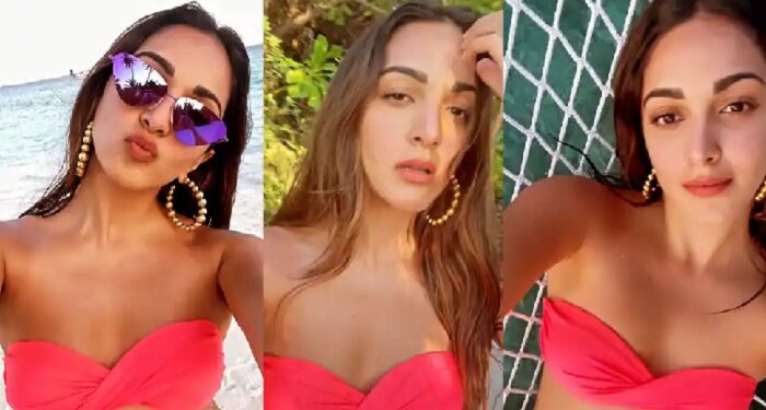 Kiara Advani wearing a bikini, the temperature rising on social media