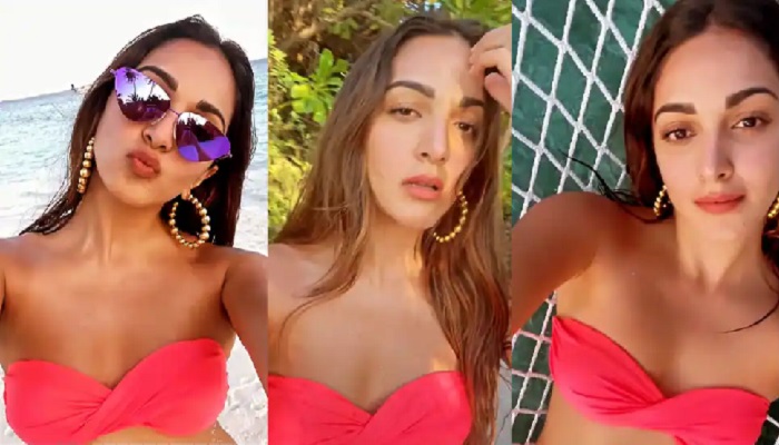 Kiara Advani wearing a bikini, the temperature rising on social media