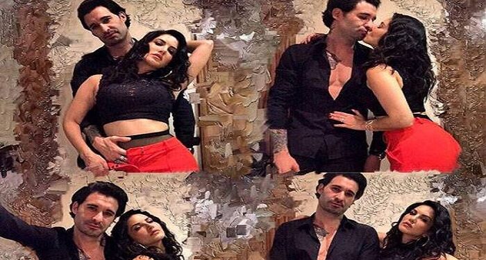 Daniel Weber and Sunny Leone grooving to the song of Panga Girl