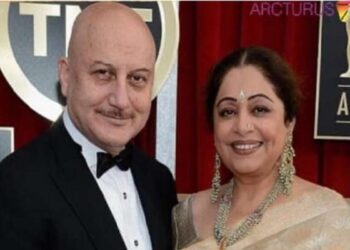 Anupam Kher wishes Kirron Kher a happy birthday in a loving way