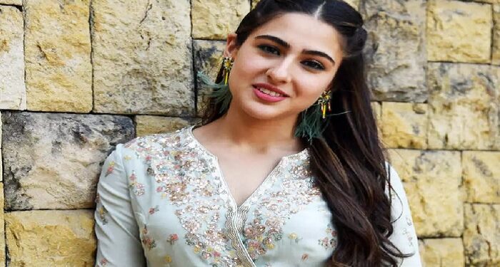 Actress Sara Ali Khan wreaked havoc in her simple look
