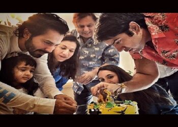 Varun Dhawan shared pictures celebrating niece's birthday