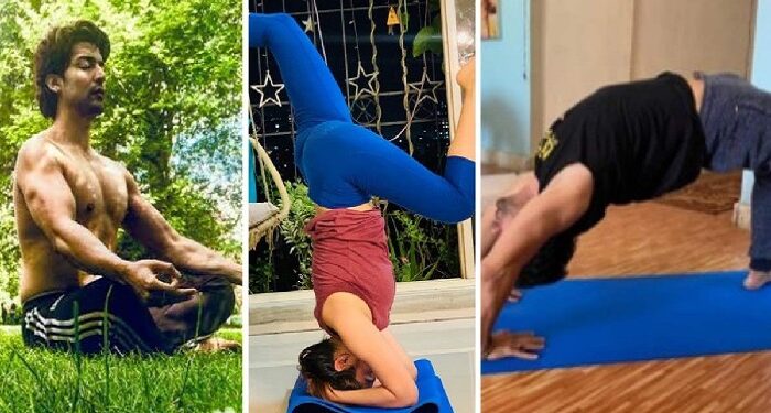 TV stars share their pictures on International Yoga Day