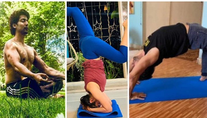 TV stars share their pictures on International Yoga Day