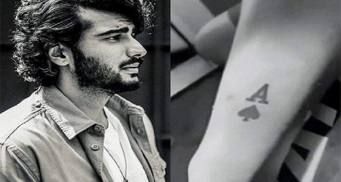 Arjun Kapoor got his sister's name tattooed on his hand