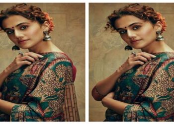 Taapsee Pannu's unique style on social media