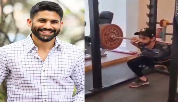 Naga Chaitanya's workout video went viral, fans were surprised to see