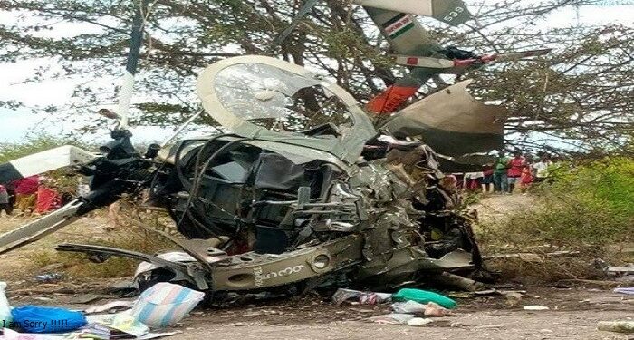 Army helicopter crashes