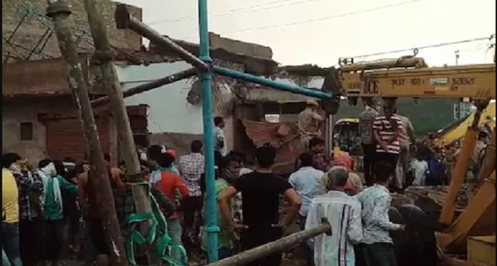 building collapsed