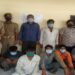 eight accused arrested