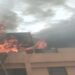 fire broke out in Noida Metro Office