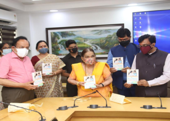 harshvardhan launched a book