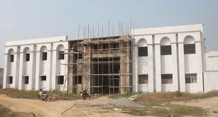 government college under construction