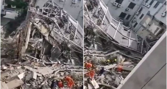 hotel collapsed