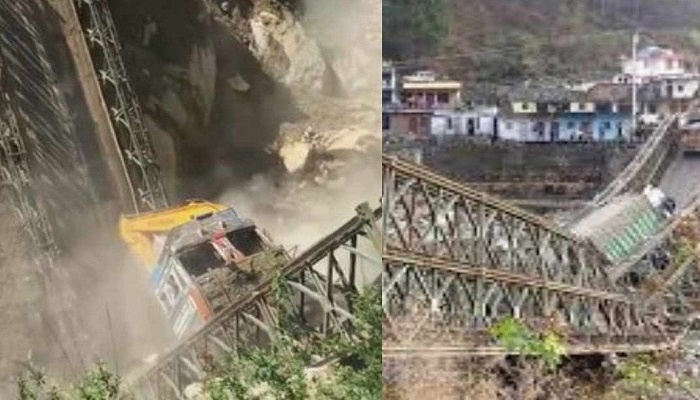 bridge collapsed