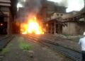 fire at bokaro steel plant