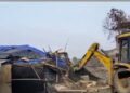 Rohingya camp demolished