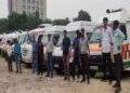 Ambulance drivers' strike