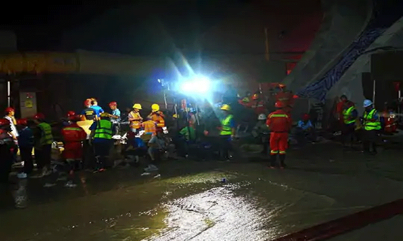 चीन के हाईवे टनल में भरा बाढ़ का पानी, 13 मजदूरों की मौत, रेस्क्यू जारी
