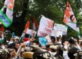 Youth Congress protested
