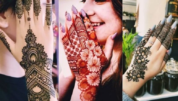 Mehndi designs for karwa chauth 2020 - करवा चौथ के दिन हाथों में रचाएं ये मेहंदी  डिज़ाइन