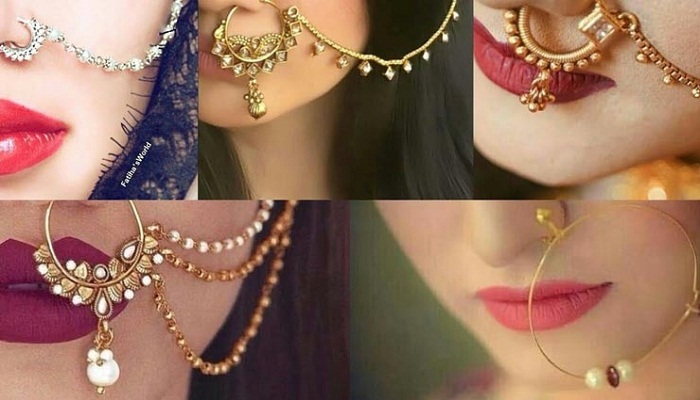 nose pins according to your face shape | खूबसूरत लुक के लिए फेस शेप के  अनुसार पहनें नोज रिंग, ये हैं आपके लिए परफेक्ट डिजाइन | Hindi News, खबरें  काम की