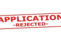 application rejected