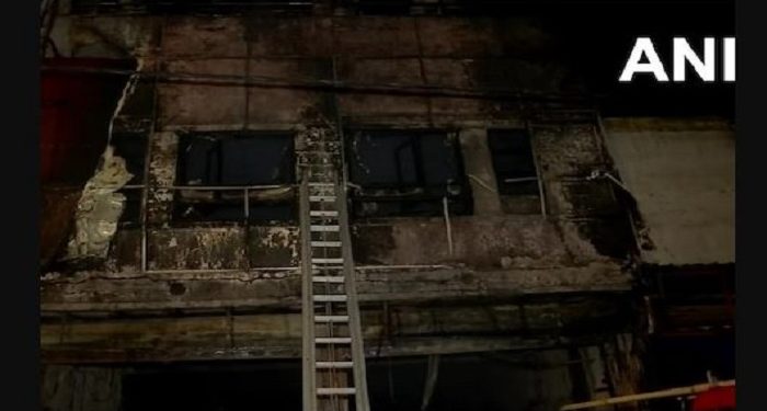 massive fire