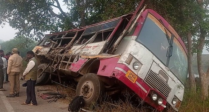 truck-roadways bus collision