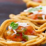Gathiya Basket Chaat