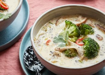 Mushroom Broccoli Soup