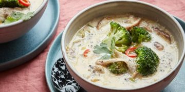 Mushroom Broccoli Soup