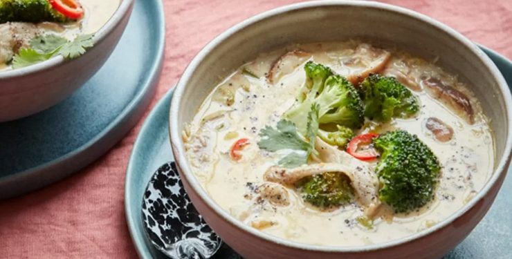 Mushroom Broccoli Soup