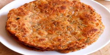 carrot paratha